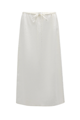 Monet Linen Midi Skirt