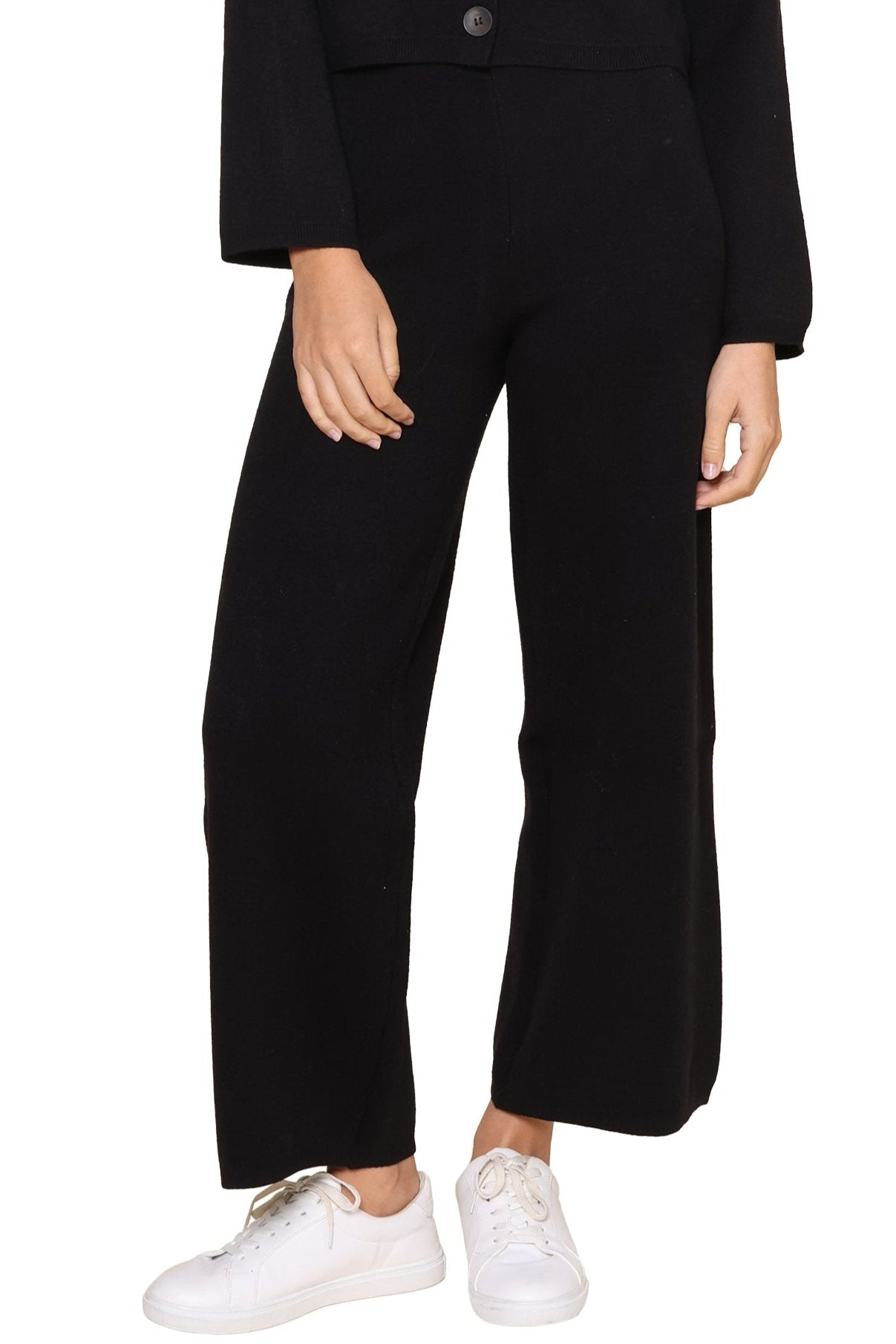 THE TOÉ】LA ROCHELLE KNIT PANTS ivory