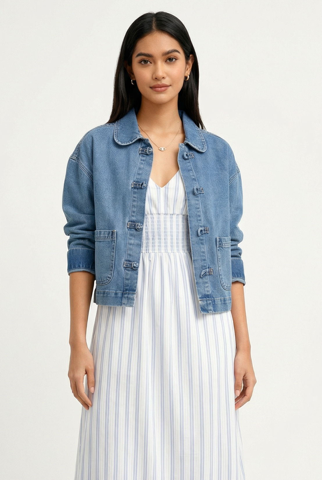 Heartloom Ellaria Denim Jacket | Modern Relaxed Fit – Mixology