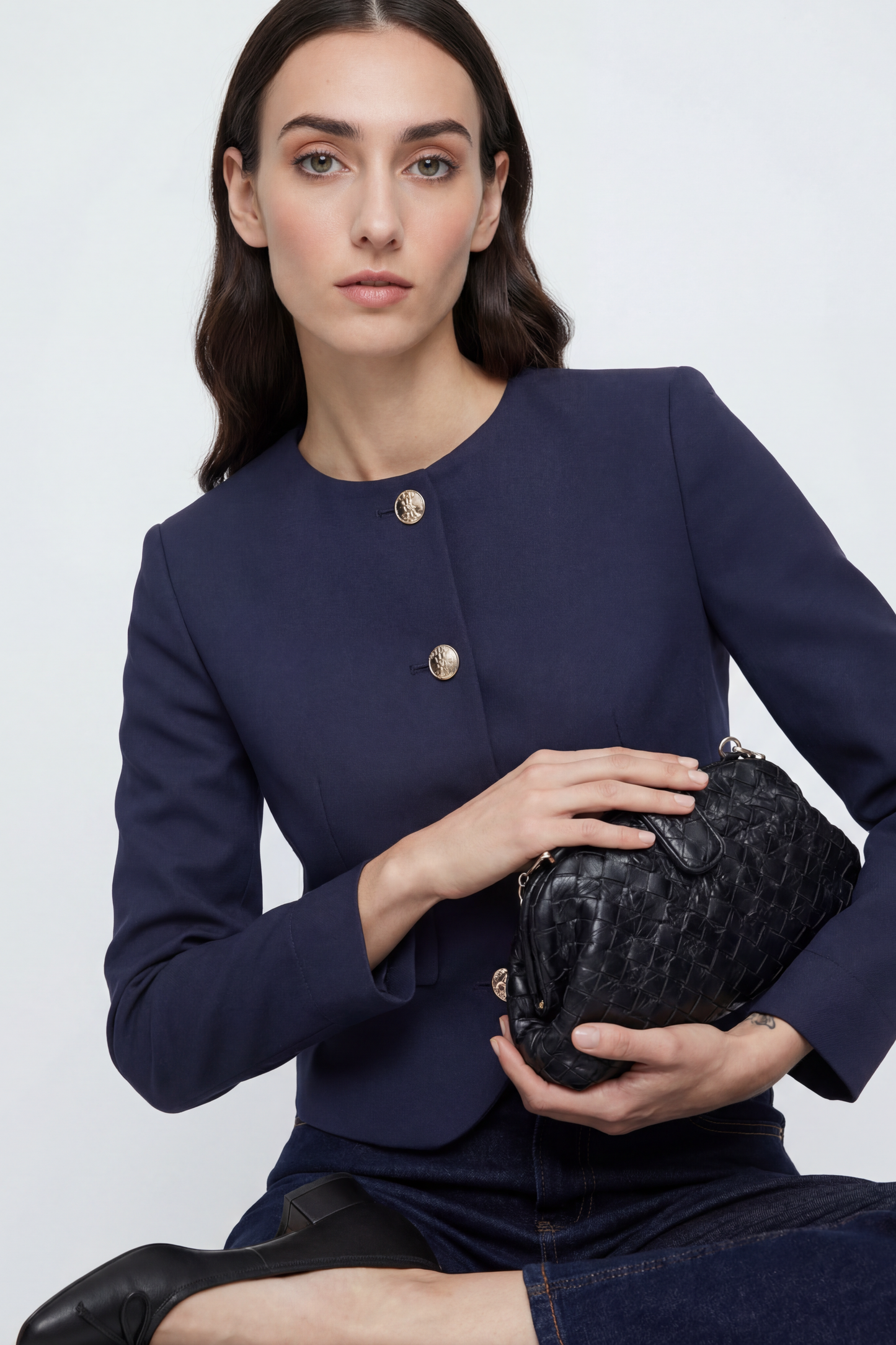 Gigi Woven Clutch