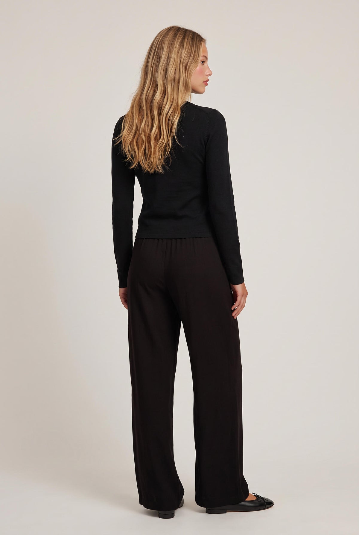 model wearing Abigal Pant posing Front View