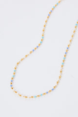 Aria Bead And Pearl Necklace