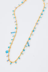 Aria Turquoise Bead Necklace
