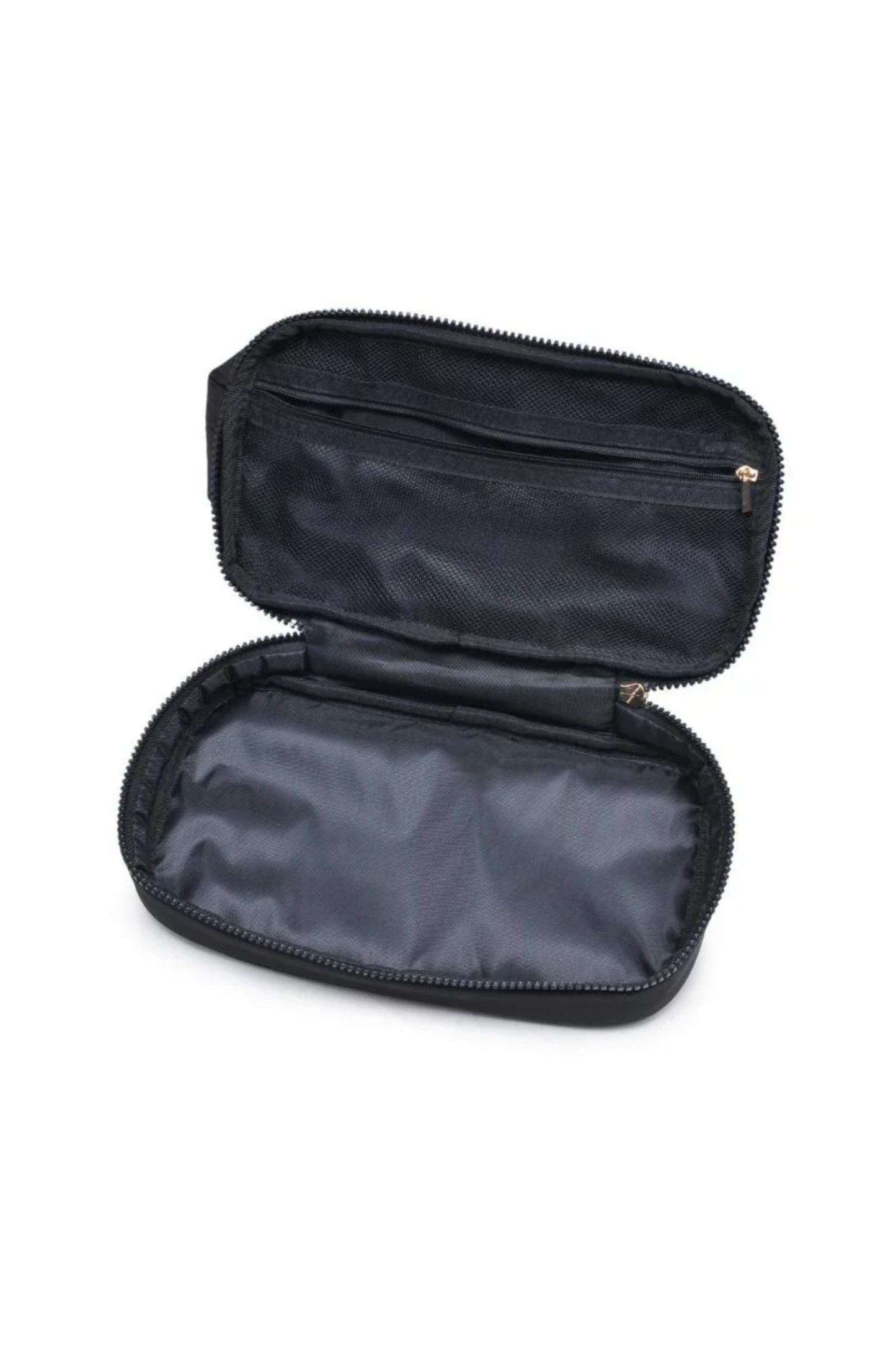Jet Nylon Cosmetic Bag