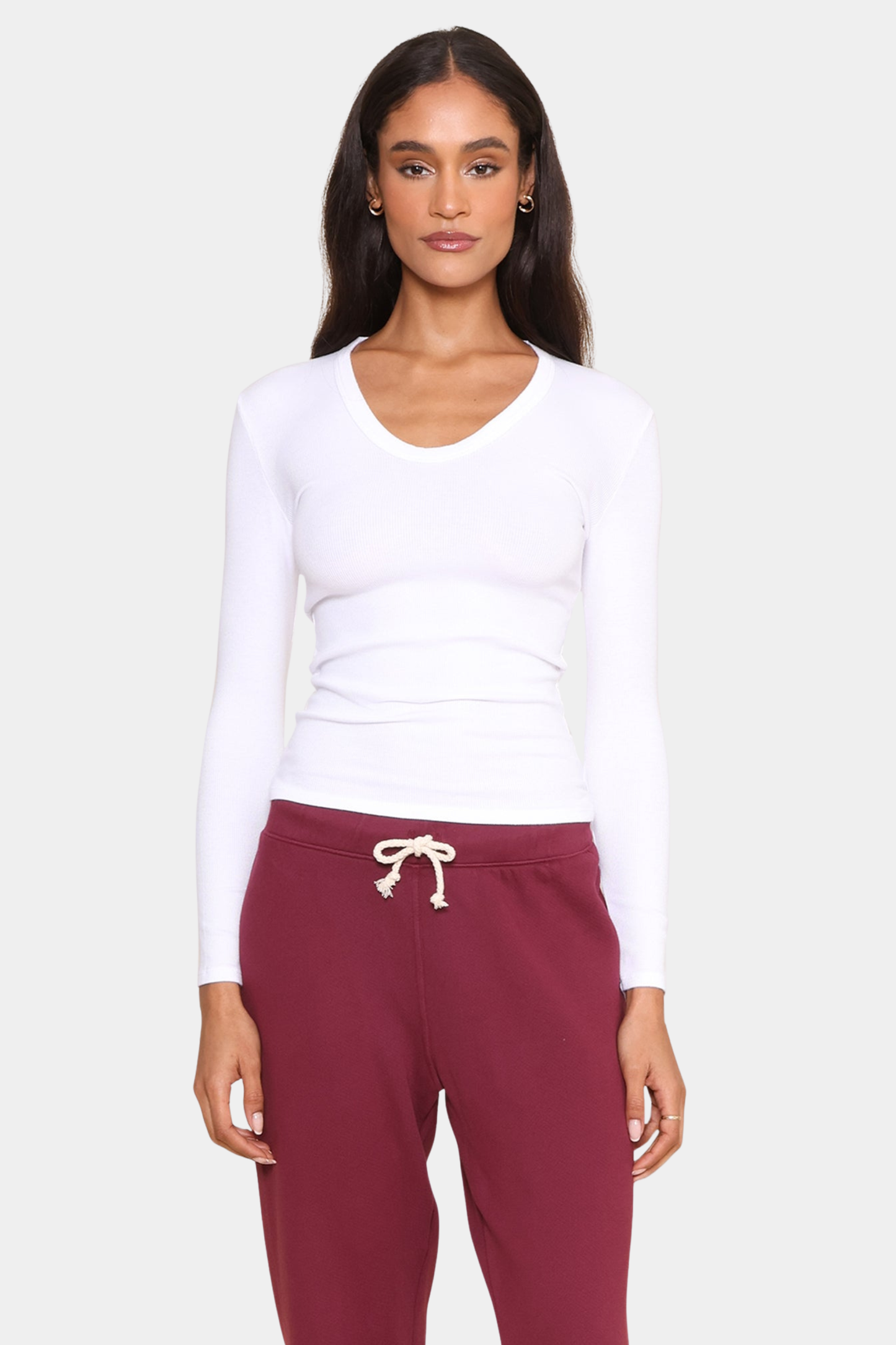 Robyn Scoop Neck Long Sleeve