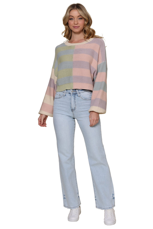 Kiki Color Block Sweater