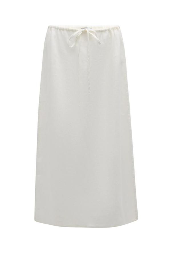 Monet Linen Midi Skirt