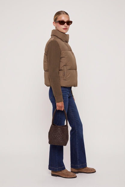
model wearing In The Zone Jacket posing Front View