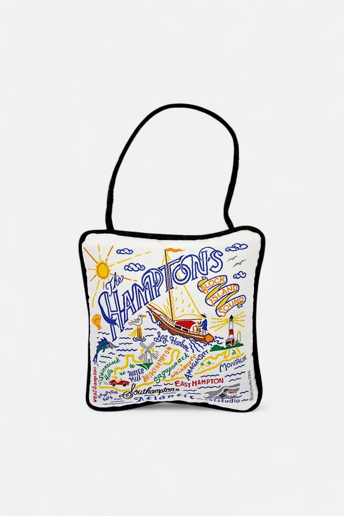 [MULTI] Hamptons Mini Pillow Ornament Flat Lay