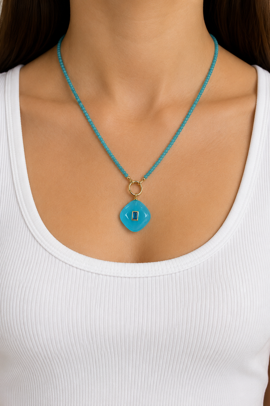 
Taryn Turq Bead And Pendant