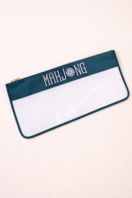 Clear Mahjong Storage Case