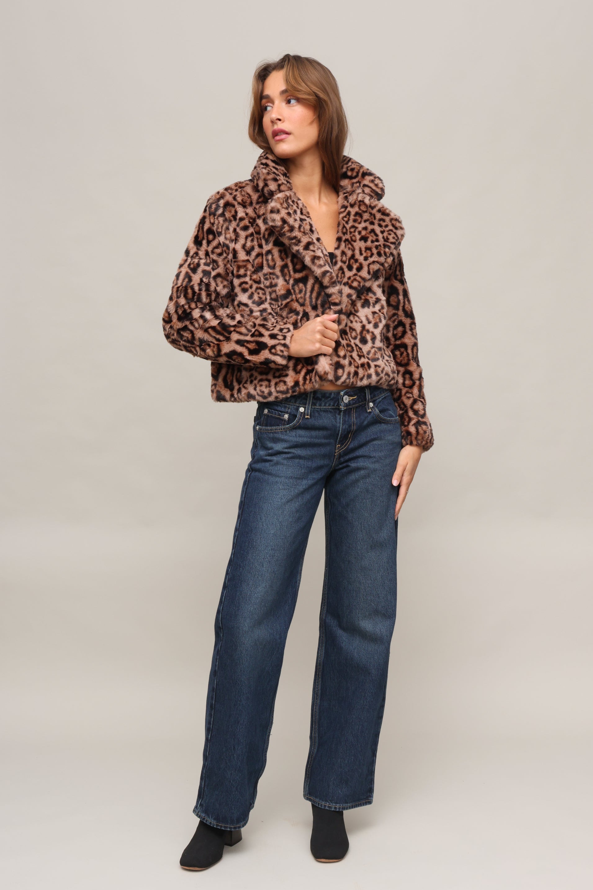 Feline Frenzy Leopard Jacket – Mixology