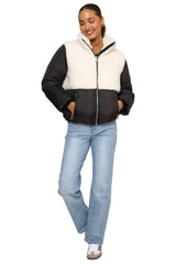Phoebe Sherpa Puffer Jacket