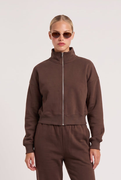 
model wearing Everyday Sweatpant posing Front View