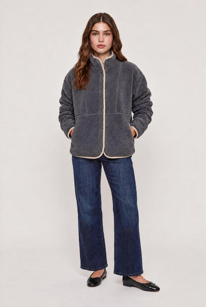 
model wearing Coze Magoze Jacket posing Front View