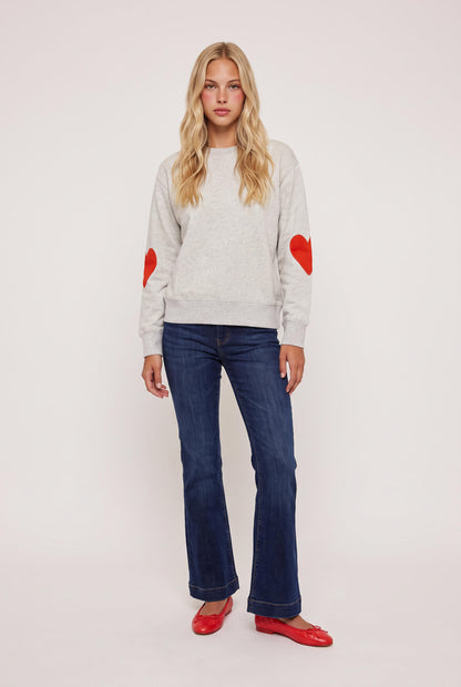 
model wearing Ex-boyfriend Sweatshirt posing Front View