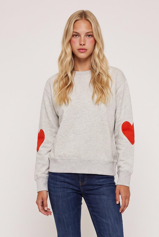 
model wearing Ex-boyfriend Sweatshirt posing Front View