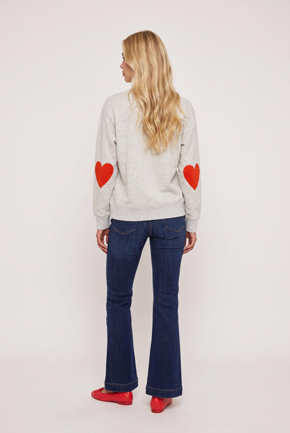 
model wearing Ex-boyfriend Sweatshirt posing Front View
