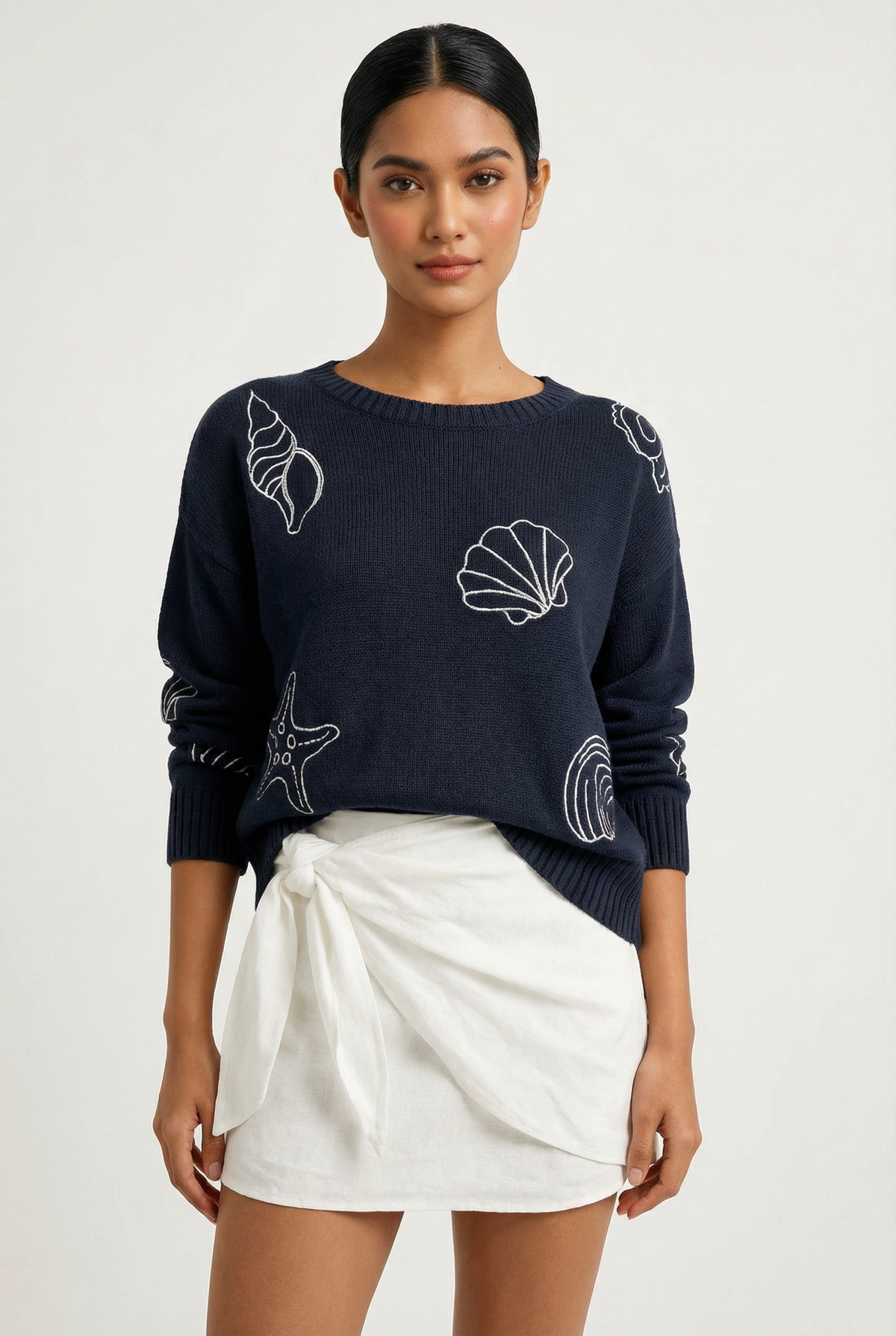 Z Supply Paradise Reef Sienna Sweater | Coastal Knit – Mixology Z Supply Paradise Reef Sienna Sweater | Coastal Knit – Mixology