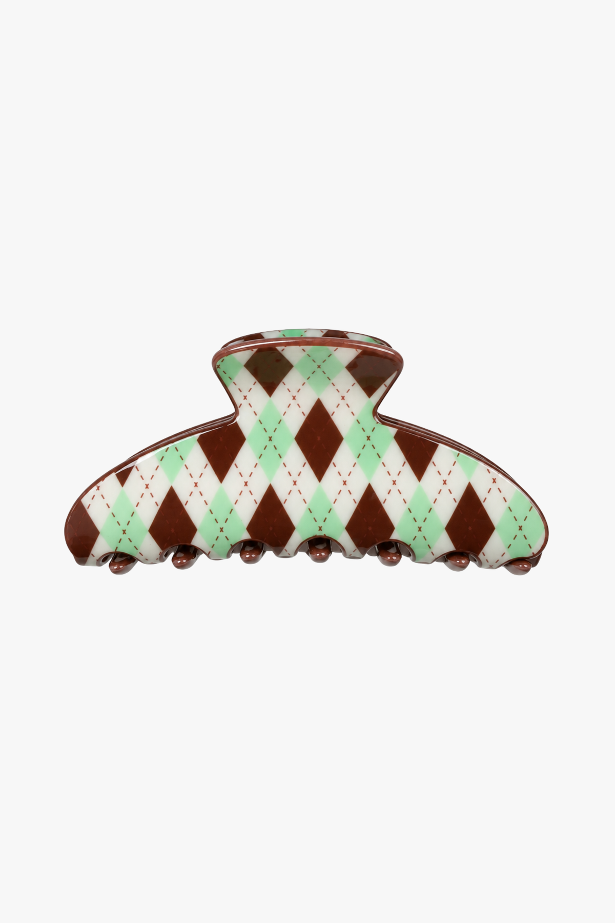 
Ariana Argyle Hair Clip