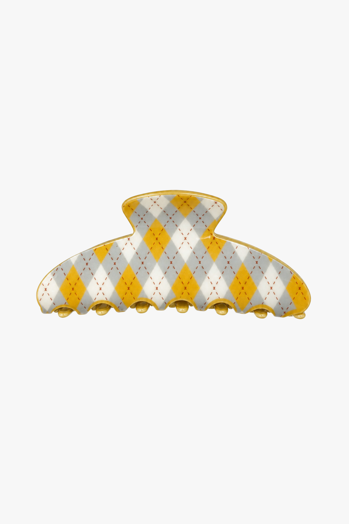 
Ariana Argyle Hair Clip