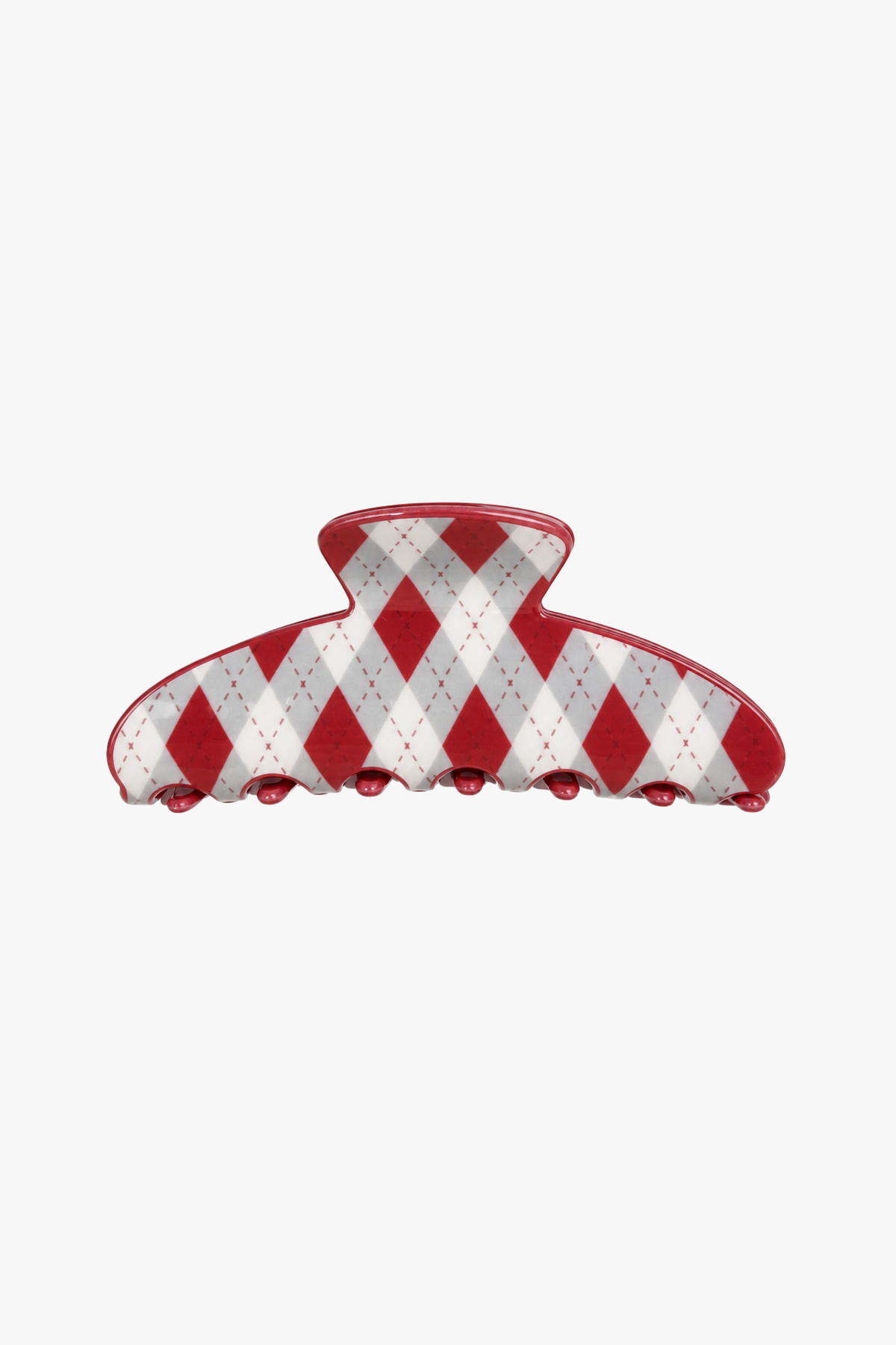 
Ariana Argyle Hair Clip