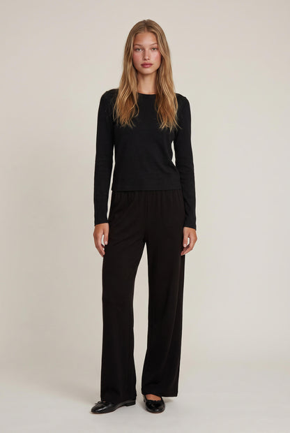 
model wearing Abigal Pant posing Front View