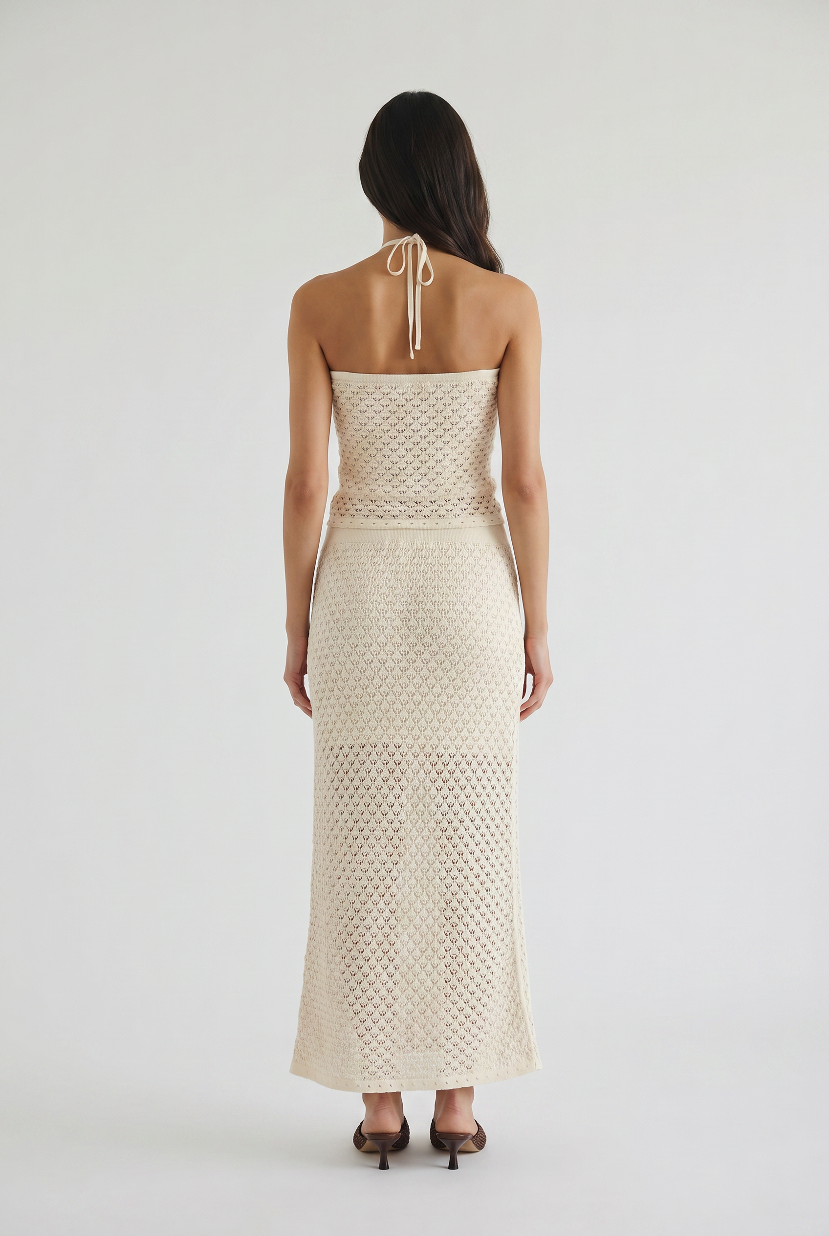 Windswept Crochet Maxi Skirt - Effortless Boho Style – Mixology