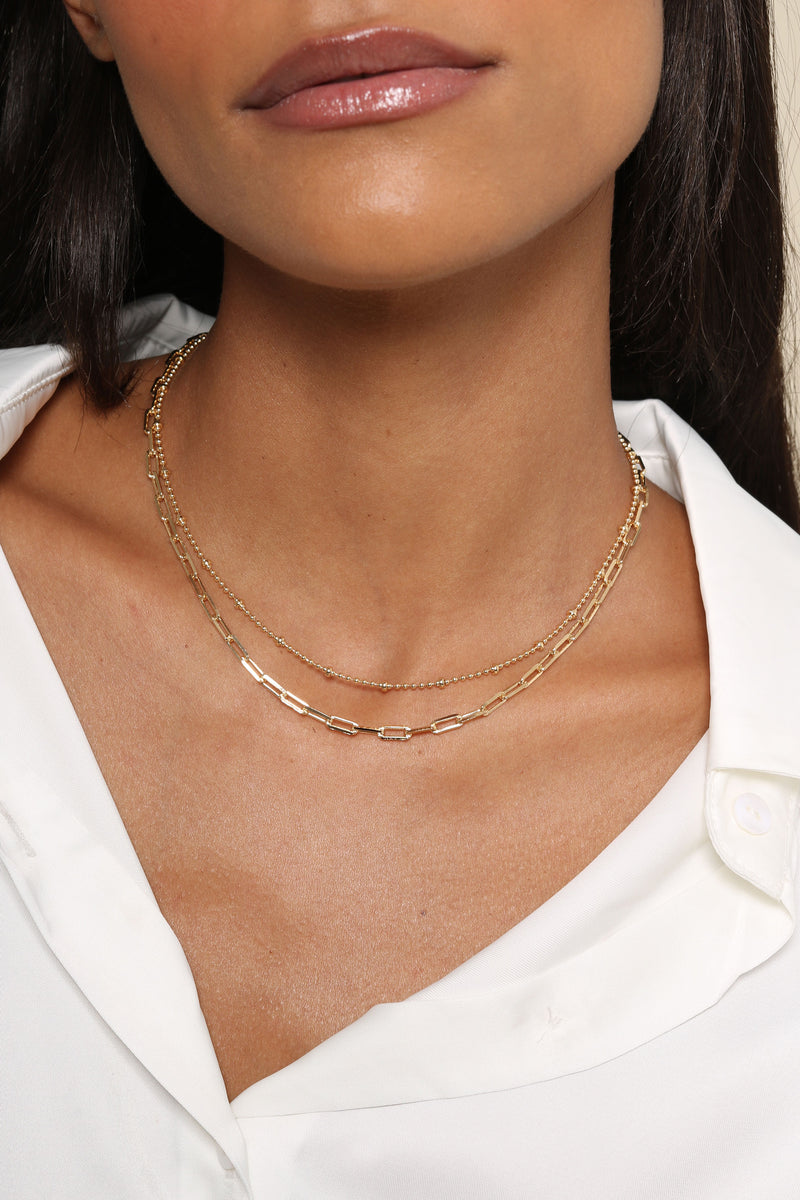 Rossa Double Link Necklace
