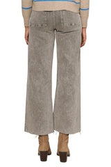 Kate Mineral Wash Wide Leg Pant