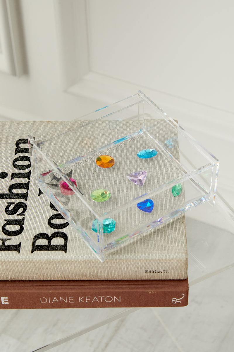 Gem Jewel Acrylic Jewelry Box