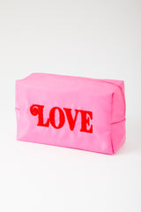 Cara Large Love Cosmetic Pouch