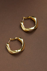 Janelle Etched Hoops