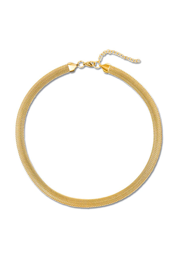 Delia Mesh Chain Necklace