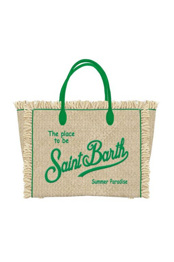 MC2 Saint Barth Beach Bag for Women - Dark Green