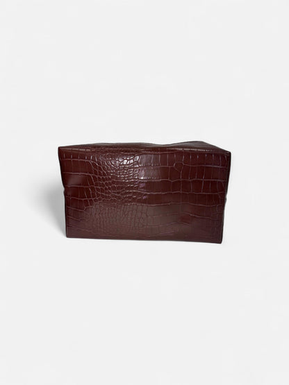 
Croc Cosmetic Bag Flat Lay