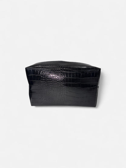 
Croc Cosmetic Bag Flat Lay