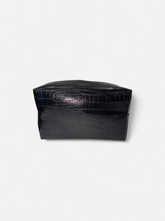 
Croc Cosmetic Bag Flat Lay
