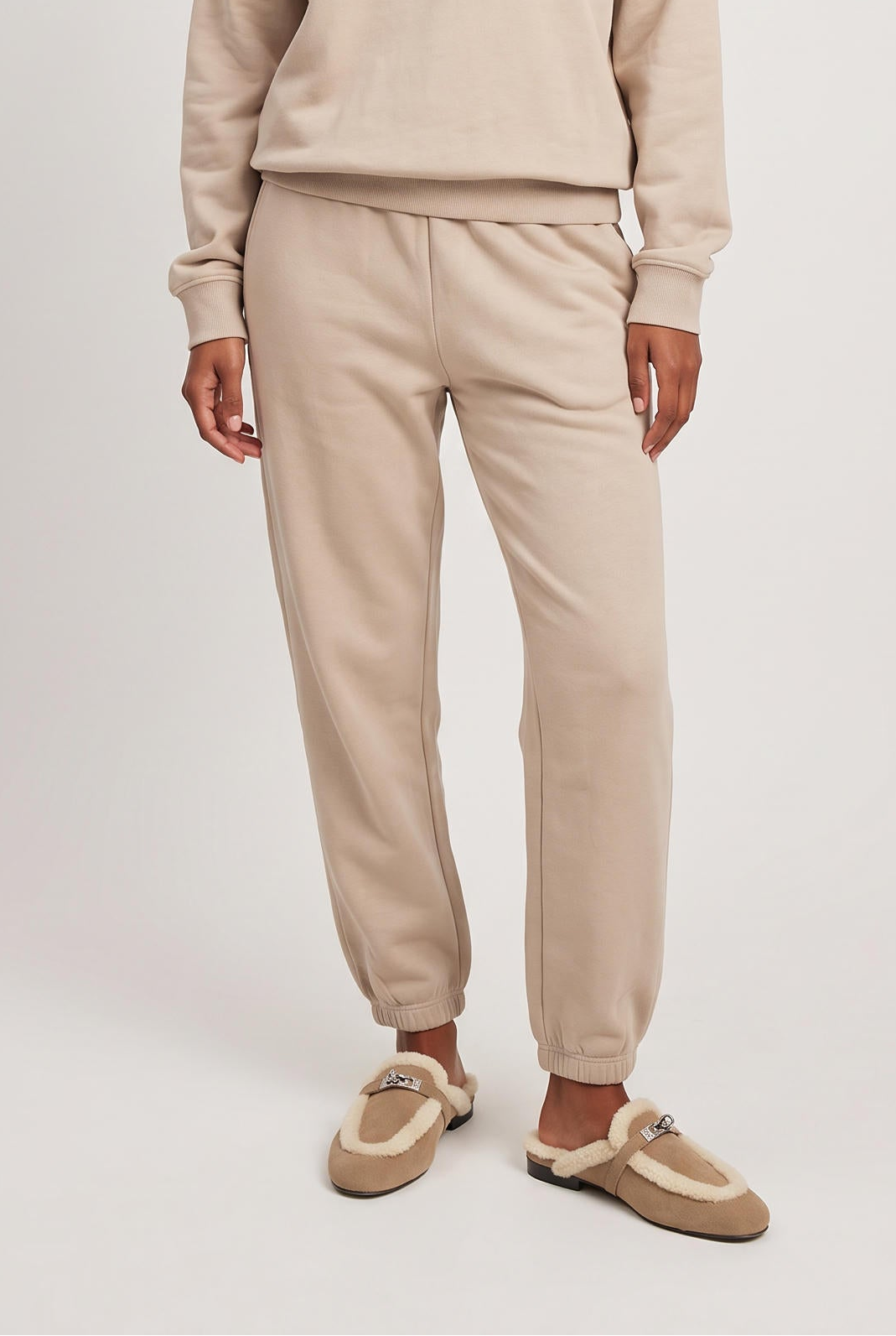 [PEARL] model wearing Uptown Jogger posing Front View