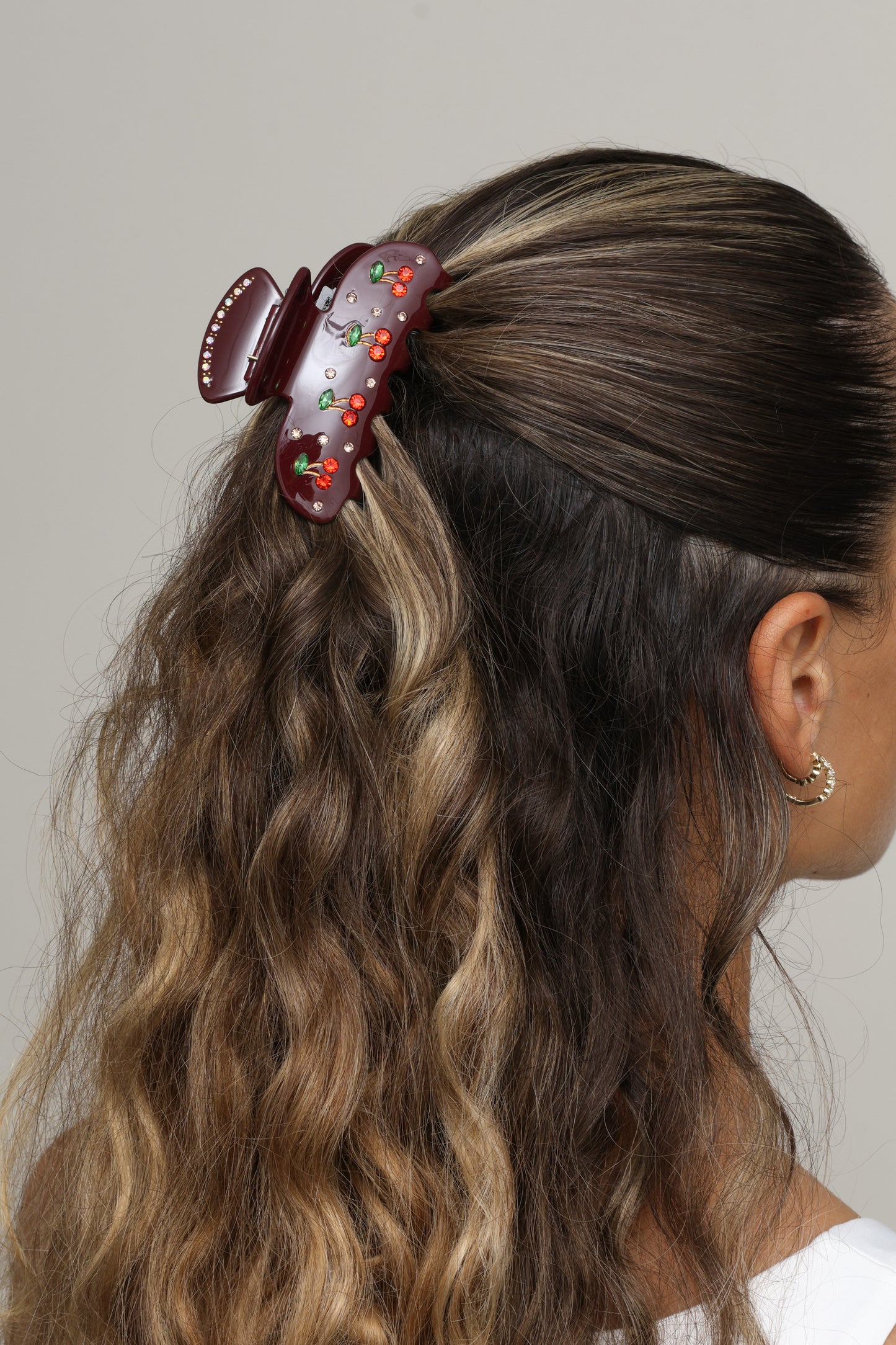 Cherry Hair Clip