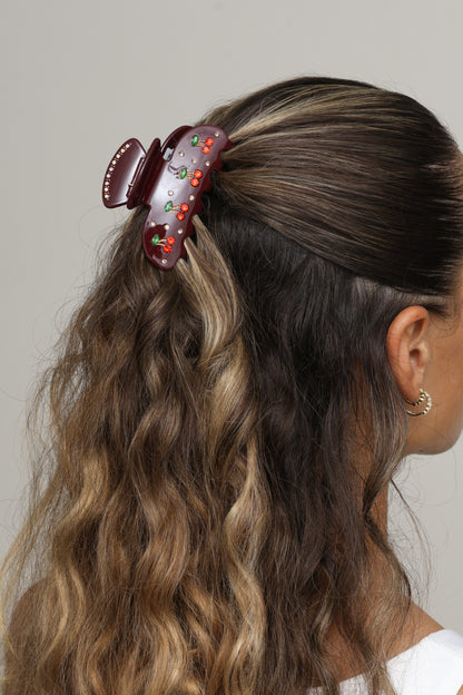 Cherry Hair Clip