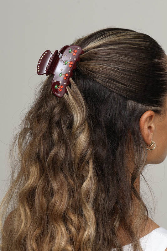 Cherry Hair Clip