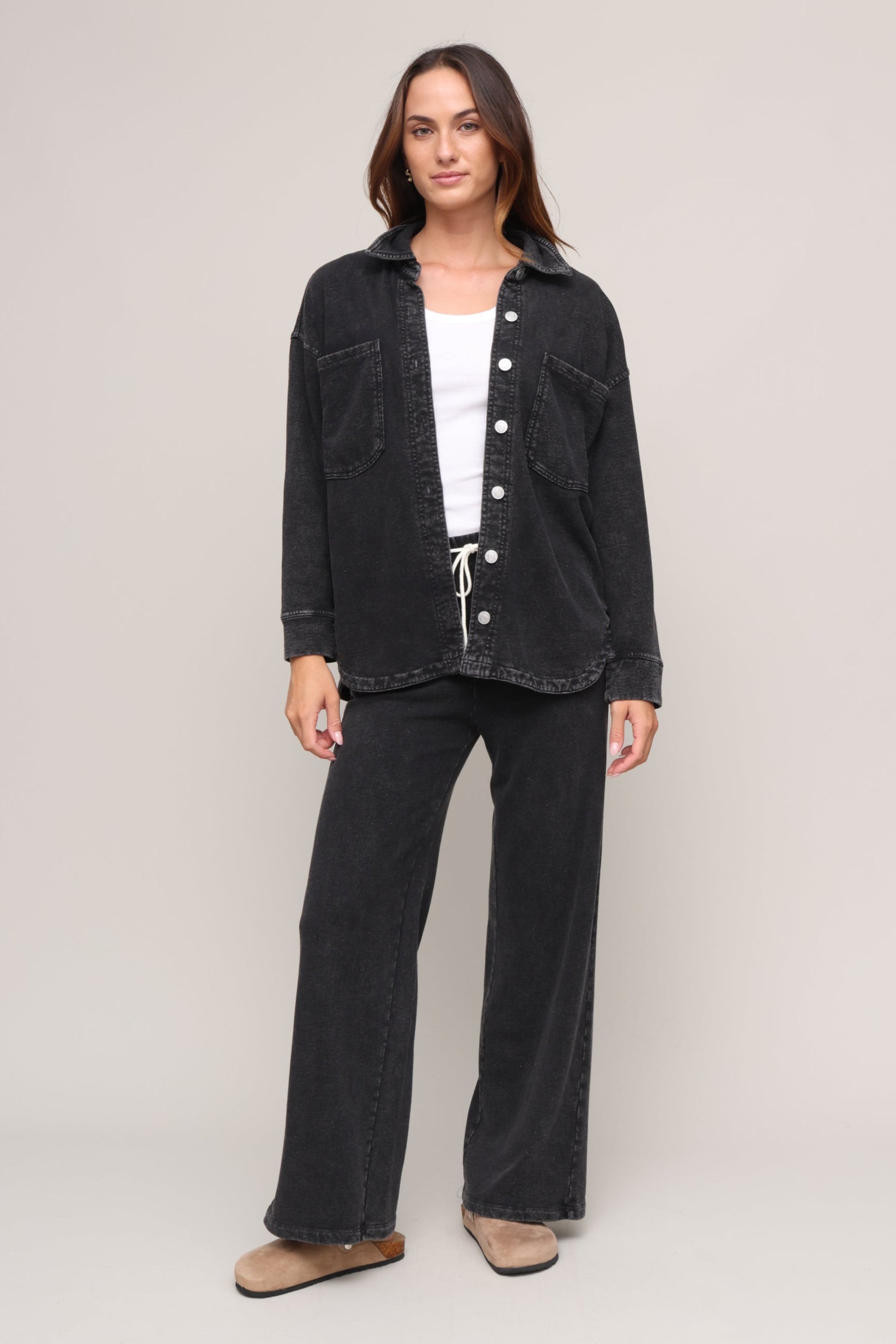 All Day Knit Denim Jacket – Mixology