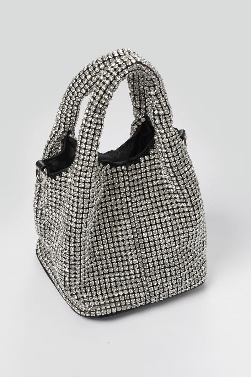 FZ Collection Crystal Bag for Weddings| Color : Grey : Amazon.in: Bags,  Wallets and Luggage
