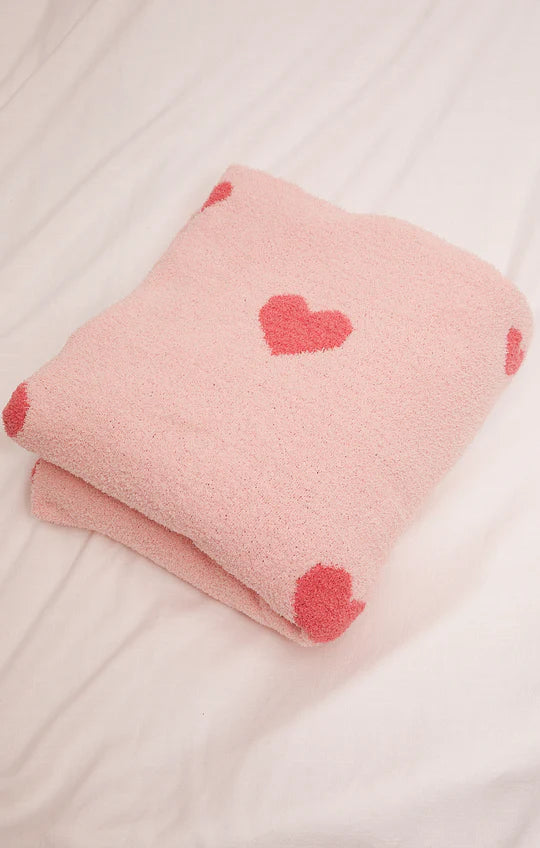 Heart Plush Blanket